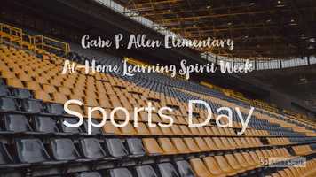 Free download Gabe P Allen At Home Learning Spirit Week Sports Day video and edit with RedcoolMedia movie maker MovieStudio video editor online and AudioStudio audio editor onlin