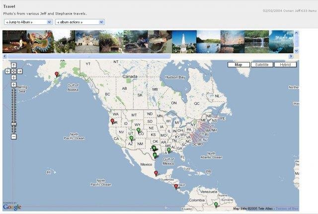 Download web tool or web app Gallery 2 Google Map Integration