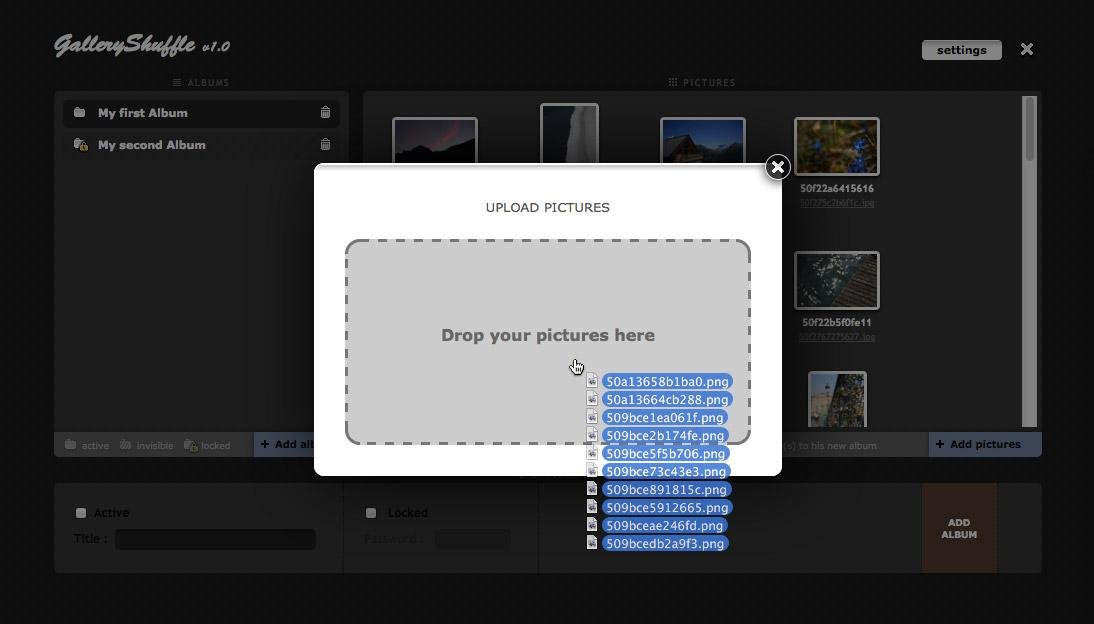 Download web tool or web app GalleryShuffle Download web tool or web app GalleryShuffle