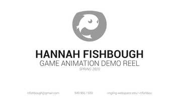 Free download Game Animation Demo Reel 2020 - Hannah Fishbough video and edit with RedcoolMedia movie maker MovieStudio video editor online and AudioStudio audio editor onlin