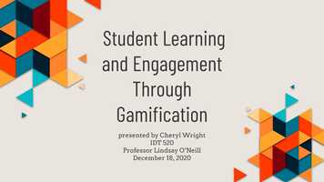 Free download Gamification: Student Learning and Engagement.mp4 video and edit with RedcoolMedia movie maker MovieStudio video editor online and AudioStudio audio editor onlin