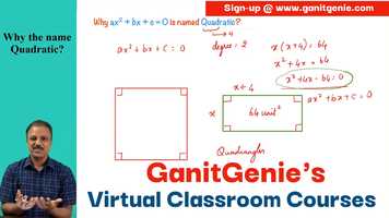 Free download GanitGenies Virtual Classroom Courses video and edit with RedcoolMedia movie maker MovieStudio video editor online and AudioStudio audio editor onlin