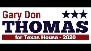 Free download Gary D. Thomas for Texas House - 2020 - (How to Shop for Candidates that will represent YOU!) video and edit with RedcoolMedia movie maker MovieStudio video editor online and AudioStudio audio editor onlin