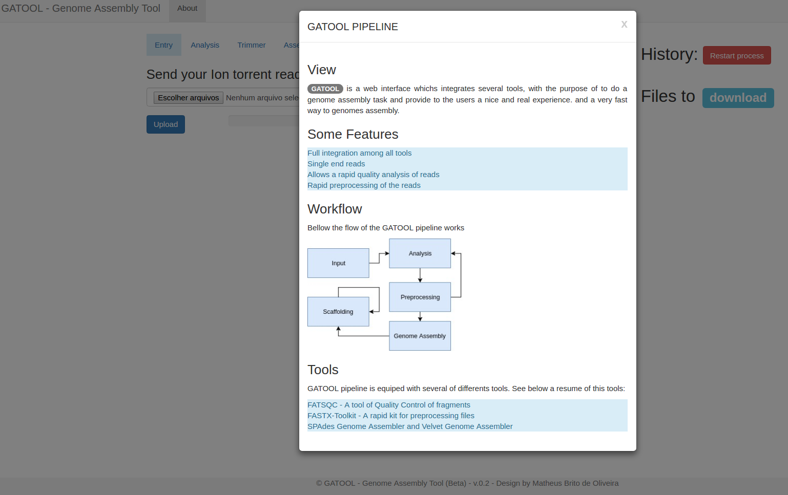Download web tool or web app GATOOL - Genome Assembly Tool Download web tool or web app GATOOL - Genome Assembly Tool