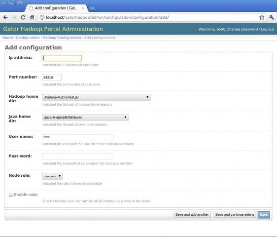 Download web tool or web app Gator Hadoop Portal