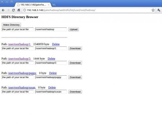 Download web tool or web app Gator Hadoop Portal