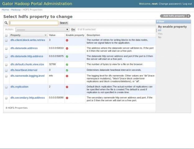 Download web tool or web app Gator Hadoop Portal