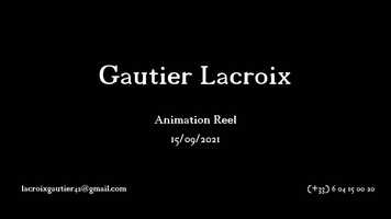 Free download Gautier Lacroix - Animation Demo Reel video and edit with RedcoolMedia movie maker MovieStudio video editor online and AudioStudio audio editor onlin