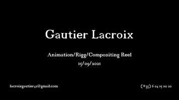 Free download Gautier Lacroix - Animation / Rigg / Compositing Demo Reel video and edit with RedcoolMedia movie maker MovieStudio video editor online and AudioStudio audio editor onlin