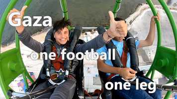 Free download Gaza, one football, one leg Trailer video and edit with RedcoolMedia movie maker MovieStudio video editor online and AudioStudio audio editor onlin