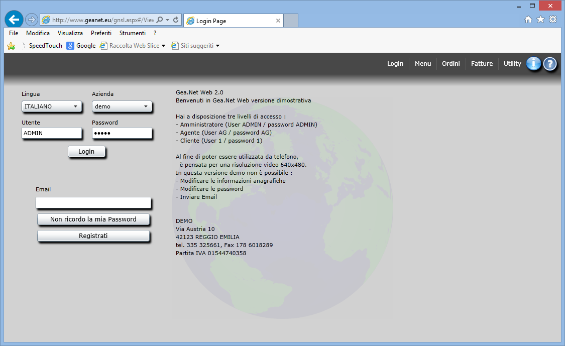 Download web tool or web app Gea.Net Web Small Download web tool or web app Gea.Net Web Small