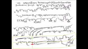 Free download Generative Music from Tibetan visual score from the 19th Century video and edit with RedcoolMedia movie maker MovieStudio video editor online and AudioStudio audio editor onlin
