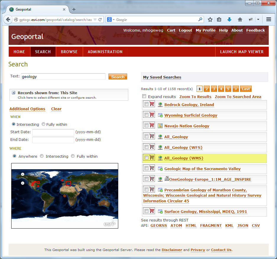 Download web tool or web app Geoportal Server Download web tool or web app Geoportal Server