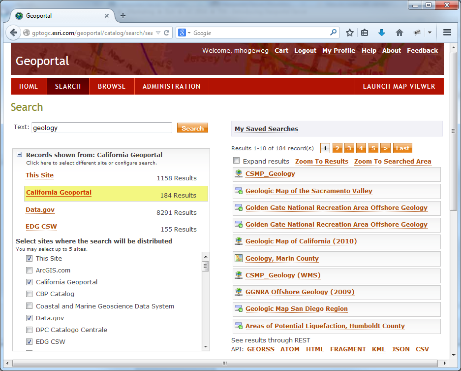 Download web tool or web app Geoportal Server Download web tool or web app Geoportal Server