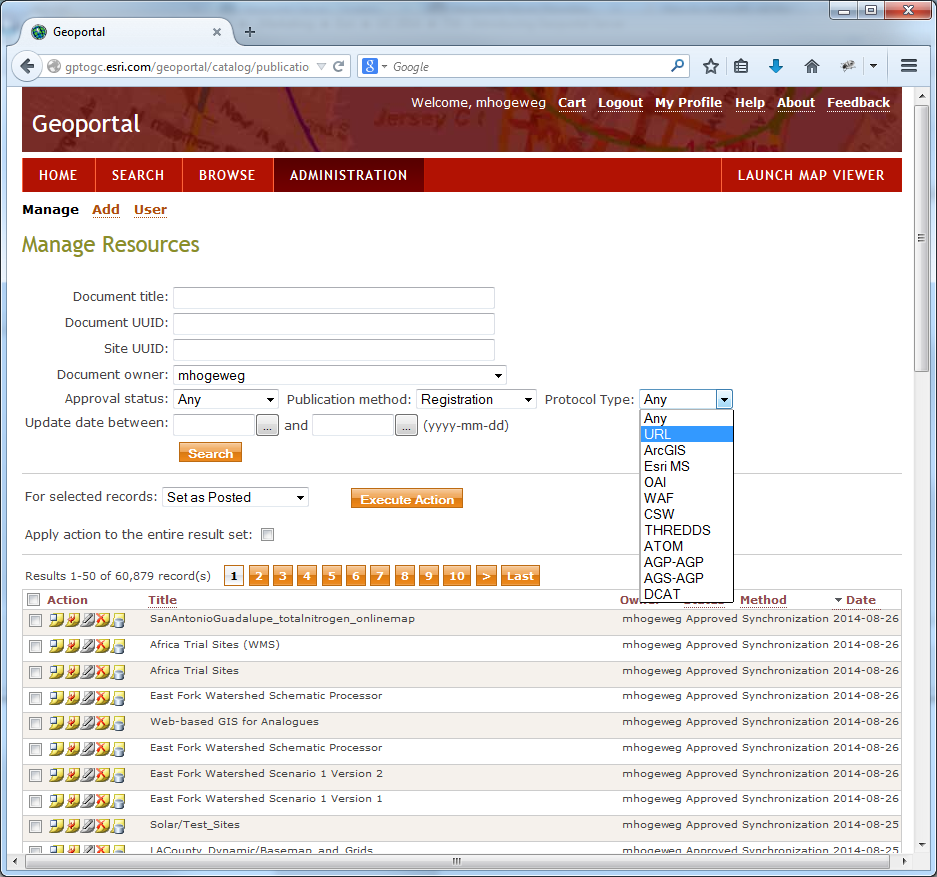 Download web tool or web app Geoportal Server Download web tool or web app Geoportal Server