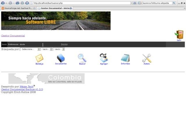 Download web tool or web app Gestor Documental Bachue  