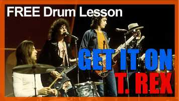 Free download ★ Get It On (T. Rex) ★ FREE Video Drum Lesson | How To Play SONG (Bill Legend) video and edit with RedcoolMedia movie maker MovieStudio video editor online and AudioStudio audio editor onlin
