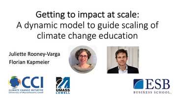Free download Getting to impact at scale: A dynamic model to guide scaling of climate change education video and edit with RedcoolMedia movie maker MovieStudio video editor online and AudioStudio audio editor onlin
