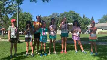 Free download Girls on the Run rap song composed and performed by Carmen Micsa and the girls on the team video and edit with RedcoolMedia movie maker MovieStudio video editor online and AudioStudio audio editor onlin