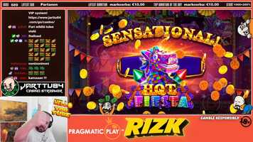Free download Give Me Some Wilds!! Big Win From Hot Fiesta Slot!!.mp4 video and edit with RedcoolMedia movie maker MovieStudio video editor online and AudioStudio audio editor onlin
