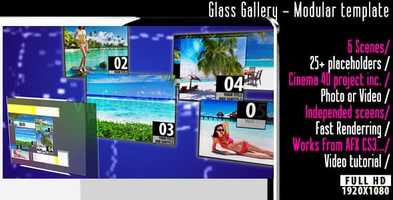 Free download Glass Gallery | After Effects Project Files - Videohive template video and edit with RedcoolMedia movie maker MovieStudio video editor online and AudioStudio audio editor onlin