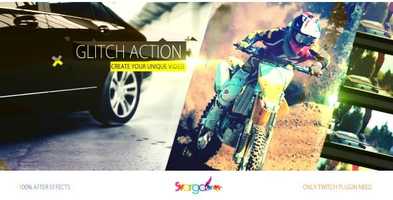Free download Glitch Action | After Effects Project Files - Videohive template video and edit with RedcoolMedia movie maker MovieStudio video editor online and AudioStudio audio editor onlin