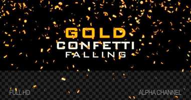 Free download Gold Confetti | Motion Graphics - Envato elements video and edit with RedcoolMedia movie maker MovieStudio video editor online and AudioStudio audio editor onlin
