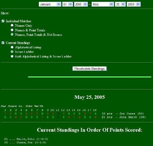 Download web tool or web app Golf Club Web