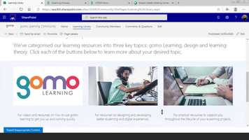 Free download Gomo Learning Intro Webinar 1 video and edit with RedcoolMedia movie maker MovieStudio video editor online and AudioStudio audio editor onlin