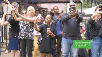 Free download Good Neighbours kick off with Ourspace at Fakugesi festival video and edit with RedcoolMedia movie maker MovieStudio video editor online and AudioStudio audio editor onlin