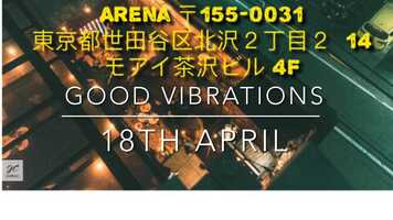 Free download Good Vibrations event @Arena video and edit with RedcoolMedia movie maker MovieStudio video editor online and AudioStudio audio editor onlin