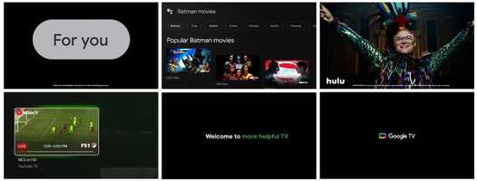 Free download Google TV UI Animation video and edit with RedcoolMedia movie maker MovieStudio video editor online and AudioStudio audio editor onlin
