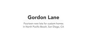 Free download Gordon Lane - San Diego, CA video and edit with RedcoolMedia movie maker MovieStudio video editor online and AudioStudio audio editor onlin
