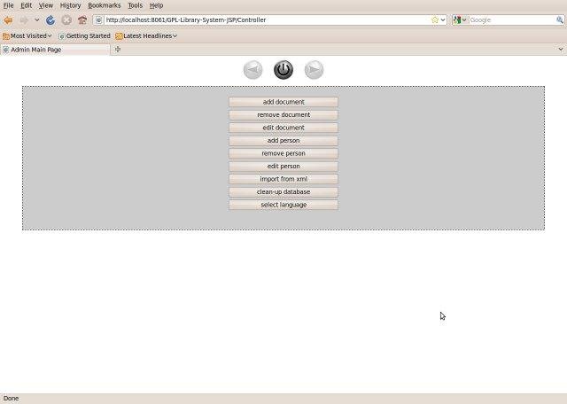 Download web tool or web app GPL Library System
