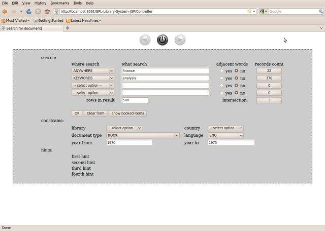 Download web tool or web app GPL Library System