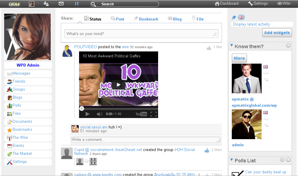 Download web tool or web app GRA4 Social Network for Joomla! Download web tool or web app GRA4 Social Network for Joomla!