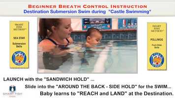 Free download GRADE 1: Baby Beginner Breath Control during Castle Swims using specific holds video and edit with RedcoolMedia movie maker MovieStudio video editor online and AudioStudio audio editor onlin