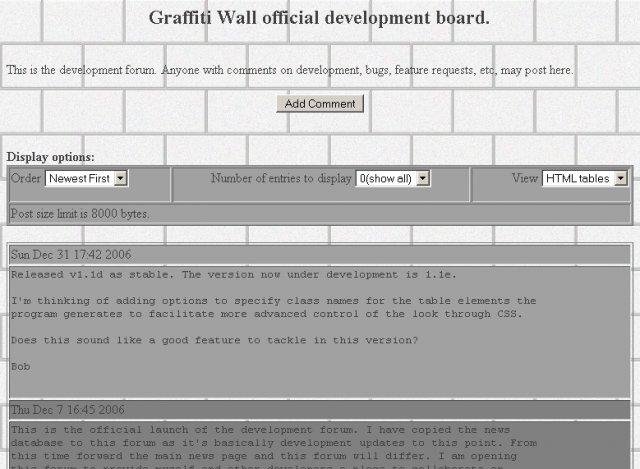 Download web tool or web app Graffiti Wall