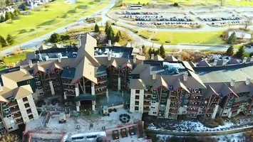 Free download Grand Cascades Resort drone footage video and edit with RedcoolMedia movie maker MovieStudio video editor online and AudioStudio audio editor onlin