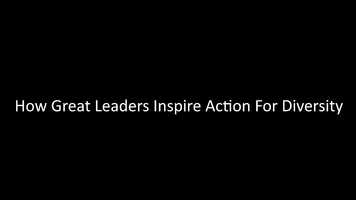 Free download Great Leaders Inspire Action for Diversity video and edit with RedcoolMedia movie maker MovieStudio video editor online and AudioStudio audio editor onlin