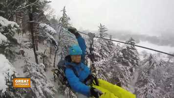 Free download Great Outdoors: Winter Zip Lining video and edit with RedcoolMedia movie maker MovieStudio video editor online and AudioStudio audio editor onlin