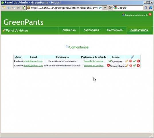 Download web tool or web app GreenPants