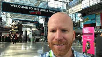 Free download Greetings from New York Comic Con (morning) video and edit with RedcoolMedia movie maker MovieStudio video editor online and AudioStudio audio editor onlin