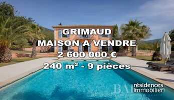 Free download GRIMAUD - MAISON A VENDRE - 2 600 000  - 240 m - 9 pice(s) video and edit with RedcoolMedia movie maker MovieStudio video editor online and AudioStudio audio editor onlin