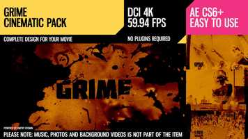 Free download Grime (Cinematic Pack) video and edit with RedcoolMedia movie maker MovieStudio video editor online and AudioStudio audio editor onlin
