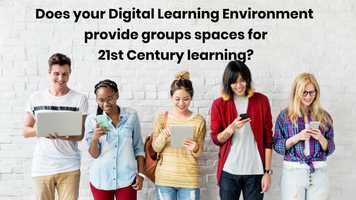 Free download Group spaces are essential in Digital Learning Environments video and edit with RedcoolMedia movie maker MovieStudio video editor online and AudioStudio audio editor onlin