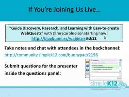 Free download Guide Discovery, Research, and Learning with Easy-to-create WebQuests video and edit with RedcoolMedia movie maker MovieStudio video editor online and AudioStudio audio editor onlin