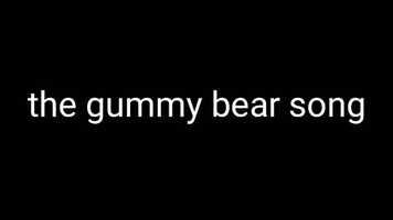 Free download Gummy bears song video and edit with RedcoolMedia movie maker MovieStudio video editor online and AudioStudio audio editor onlin