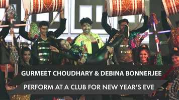 Free download Gurmeet Choudhary and Debina Bonnerjee perform at a club for New Years Eve video and edit with RedcoolMedia movie maker MovieStudio video editor online and AudioStudio audio editor onlin