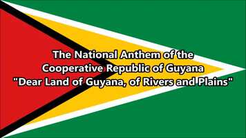 Free download Guyana National Anthem Dear Land of Guyana, of Rivers and Plains with music, vocal and lyrics.webm video and edit with RedcoolMedia movie maker MovieStudio video editor online and AudioStudio audio editor onlin